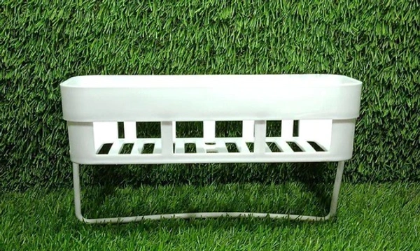 2IN1 BATHROOM BASKET, 2-in-1 Bathroom Basket – Space-Saving Storage & Organizer (1063)