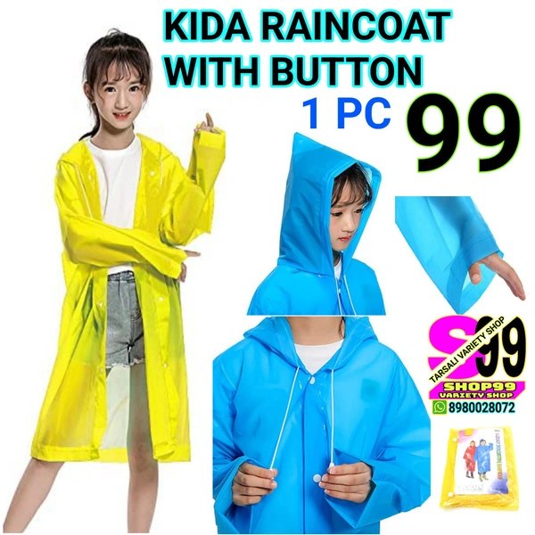 MIX SIZE KIDS RAINCOAT (1161)