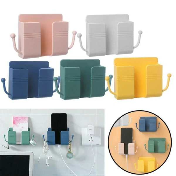 1PCS MOBILE WALL STAND HOOK, 1PC Mobile Wall Stand Hook – Space-Saving Phone Holder (1144)