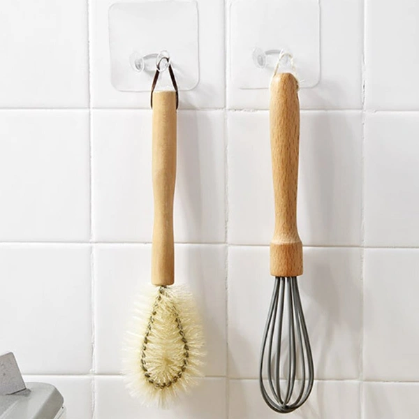 10 PCS TRANSPERENT HOLDING HOOK (1200)