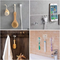 10 PCS TRANSPERENT HOLDING HOOK (1200)