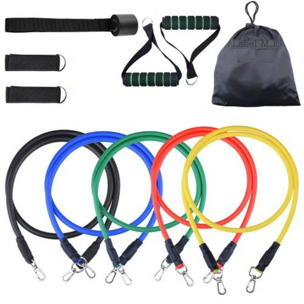 11PCS GYM ROPE EXERCISE, 11PCS Gym Rope Exercise Set – Full-Body Workout Kit (820)