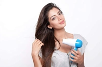 1000W HAIR DRYER, Folding Hair Dryer with 2 Speed Control – Compact & Lightweight Electric Hair Dryer for Quick Drying, Styling & Travel Use (1 Pc) (1234)