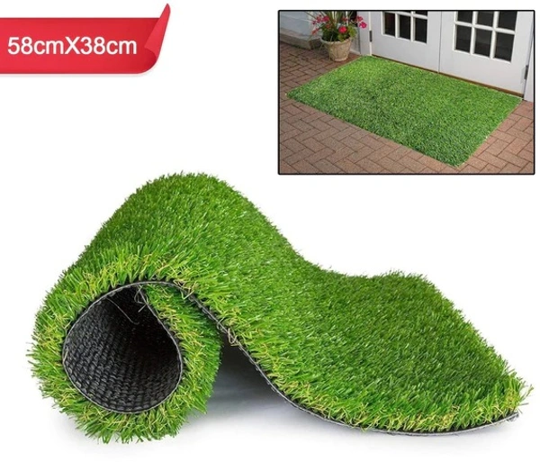 GRASS DOOR MAT,  Durable Grass Door Mat - Non-Slip & Easy to Clean (424)
