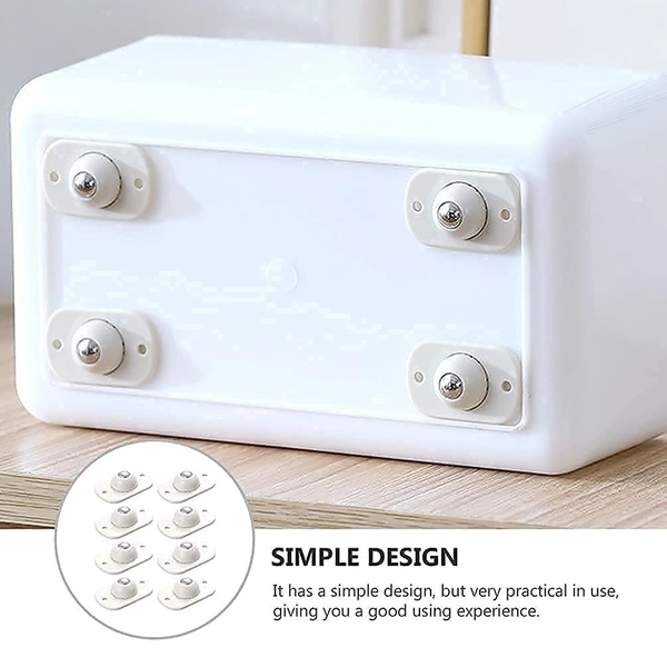 4PCS SUPPORT WHEELS Swivel Casters Wheel, 4PCS Swivel Caster Support Wheels – Smooth & Durable Mobility Solution (4 PIS) (155)