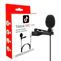 TIKTOK MIC, TikTok Mic – Wireless Microphone for Clear Audio Recording (1741)