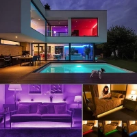 10FT USB STRIP LIGHT, 3M RGB LED Strip Lights – Color Changing LED Mood Lights with Remote Control for Home, Bedroom, TV, Party & Decoration(82)