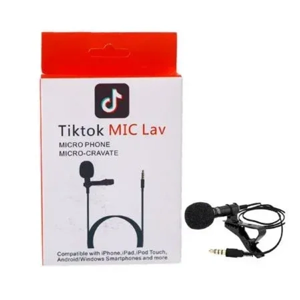 TIKTOK MIC, TikTok Mic – Wireless Microphone for Clear Audio Recording (1741)