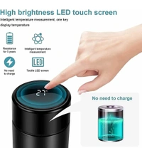 TEMPERATURE WATER BOTTLE, Temperature Display Water Bottle – Smart & Insulated Flask (635)