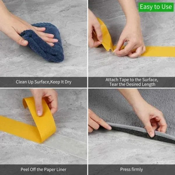 CARPET TAP 3CM*10M, Carpet Tape 3CM x 10M – Strong & Double-Sided Adhesive (1808)