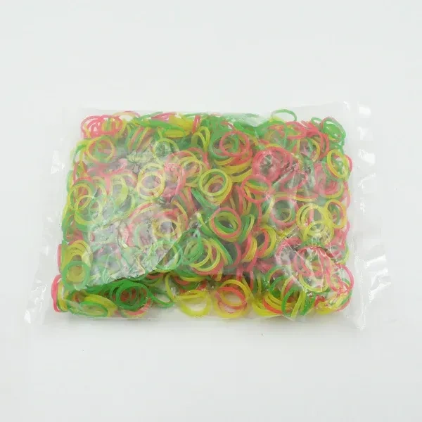 0.5 INCH NYLON RUBBER 100G, Multicolor Rubber Bands (Elastic & Reusable, Office & Home / 0.5 Inch 100GM), Hair accessories(2376)