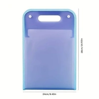 FILE BAG, 13-Layer Expanding File Folder – A4 Document Organizer with Button Closure | Portable Multi-Layer Paper Storage Bag for Students & Office(2758)