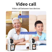 VIDEO CALLING CAMERA, 1080P Full HD WiFi Video Calling PT Camera with AI Auto Tracking, 2.8 Inch HD Display & Two-Way Video Calling – Smart Human & Pet Detection Camera for Baby Monitoring and Home Security(3073)
