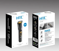 HTC TRIMMER 509, HTC AT-509 USB Cordless Beard Trimmer & Hair Clipper – Professional Electric Grooming Machine with Rechargeable Battery for Men(2912)
