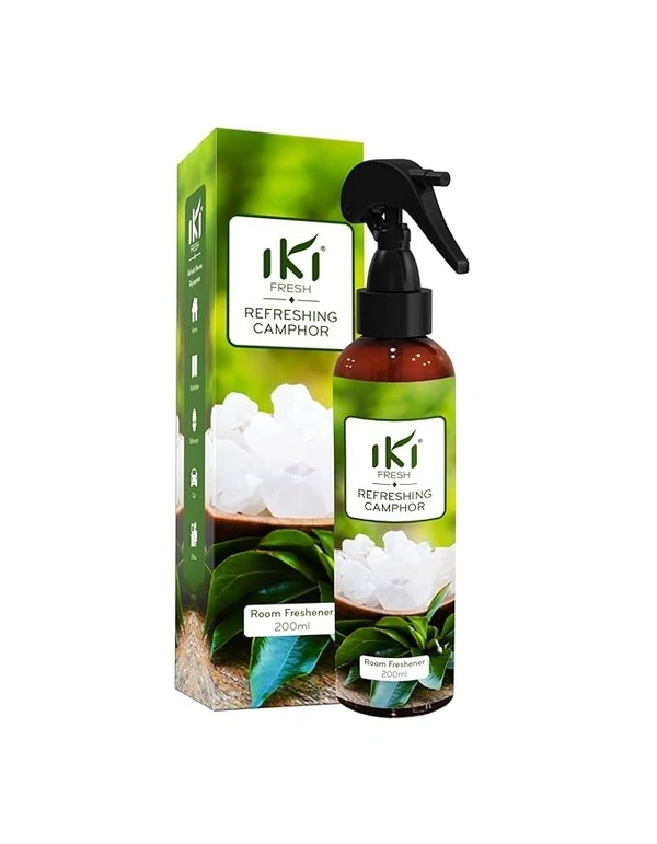 IKI AIR FRESHENER,IKI Room Freshener – Citronella Fragrance (200ml) | Refreshing Spray with Mosquito Control(2429)