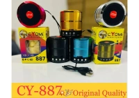 BT SPEAKER 887 Cyomi Newest Mini Wireless Bluetooth Speaker WS-887 with FM Radio, Memory Card Slot, USB Pen Drive Slot, AUX Input Mode  (1830)