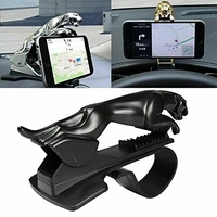 JAGUAR CAR MOBILE HOLDER, Car Leopard Shape Dashboard Mobile Holder – 360° Rotation Jaguar Style Navigation Phone Stand for Car Dashboard | Universal Mobile Holder(1141)