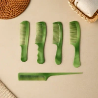 10PCS HAIR COMB SET,  Professional Styling Tools for All Hair Types (2251)    - Pack of 10