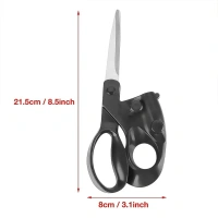 LASER SCISSORS, Laser Scissors – Professional Laser Guided Cutting Scissor for Straight & Fast Fabric, Paper & Craft Cutting (1 Pc)(2944)