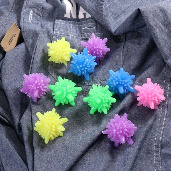 CORONA WASHING BALL 10PCS, 10 Pic Corona Shape Washing Laundry Ball Detergent Bar  (Pack of 10) (1477) - Pack of 10