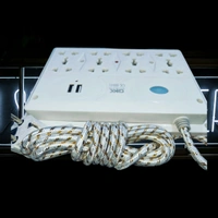 2USB SOCKET EXTENSION BOARD 2 USB 8 Plug Extension Board. Designed for efficiency, safety, and convenience, its the perfect solution for your home, office, or workspace. (1703)