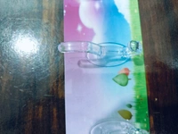 2IN1 HOOK STICKER(6) Transparent Reusable Waterproof, Stick-on Hook for Wall Hangers Door Hanger (1889)