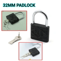 32MM IRON LOCK, 32mm Iron Lock – Heavy-Duty Security Padlock with Keys (1325)