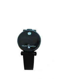 LED WATCH TOUCH ROUND,LED Touch Screen Round Watch for Kids – Stylish Digital Timepiece with Silicone Strap(323)