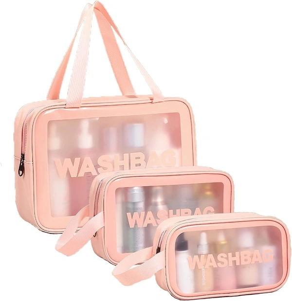 3PCS WASH BAG SET Random Color, 3PCS Wash Bag Set (Random Color) | Laundry Mesh Bags for Washing Machine | Durable Zipper Pouch for Delicates, Lingerie & Clothes(2007)