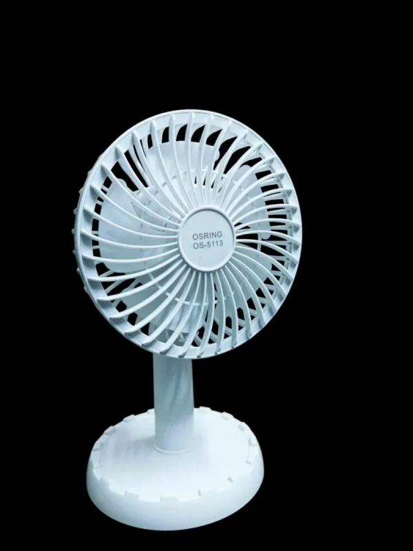Roted Fan Mini Usb Rechargeable Rotating Cool Fan Osring 5113f (2192)