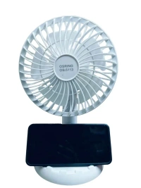 Roted Fan Mini Usb Rechargeable Rotating Cool Fan Osring 5113f (2192)