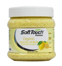 FACIAL SCRUB MIX 500G MIX FLAVOUR, Facial Scrub Mix 500g – Soft Touch Exfoliating Face Scrub Tub | Deep Cleansing & Smooth Skin Care | Assorted Variants(1451)