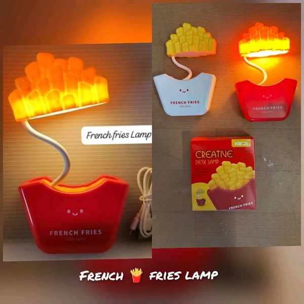 French fries lamp
