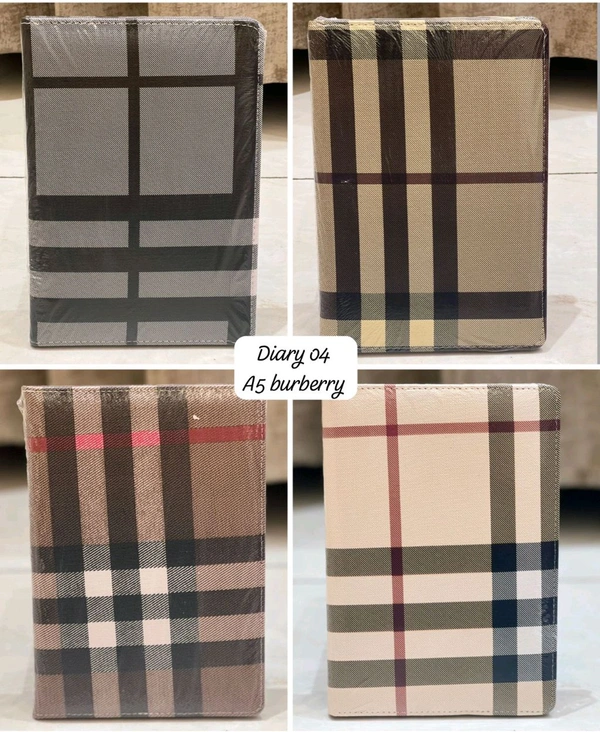 burberry notebook - below 6 pcs