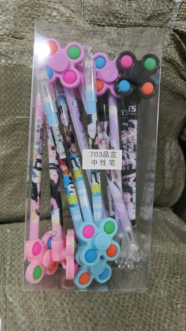 Bts Spinner popit pen - below 6 dzn