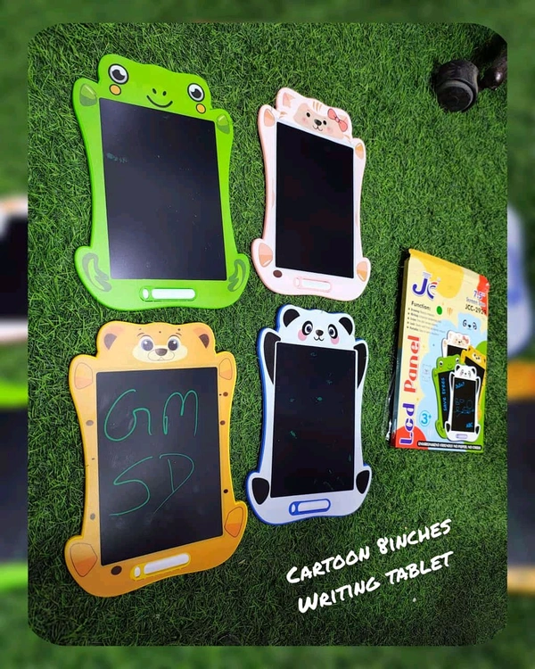 Cartoon Writing tablet 8 inches - below 12 pcs