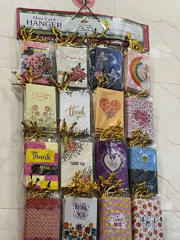 Mini card Gift tag (128pc) - below 10 pkt