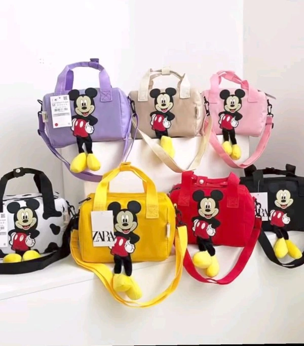 Micky mouse hand/ Shoulder/ Sling bag
- below 6 pcs