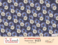 Gift Wrapping Sheet Flowers - 3 pcs and above