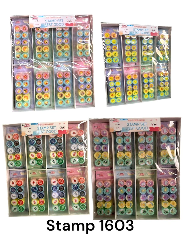 SMILEY STAMP (18PCS BOX)