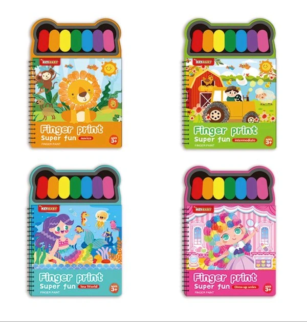 FINGER PAINTING - 6 PCS AND ABOVE