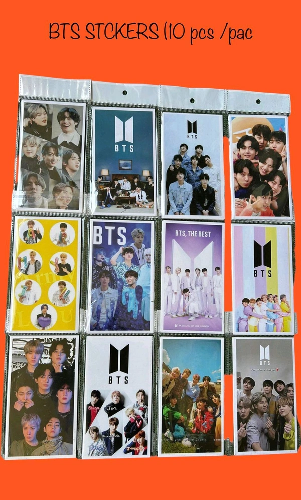 BTS STICKER - 6 pcs and above