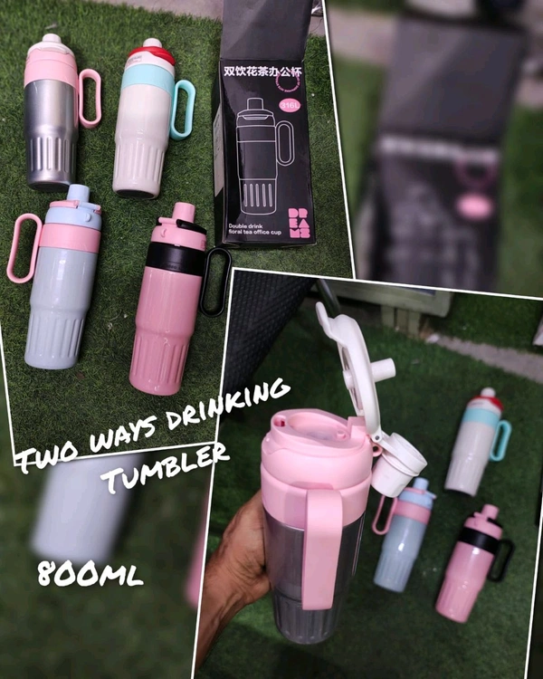 GM701 DOUBLE DRINK SIPPER - 6 pcs and above