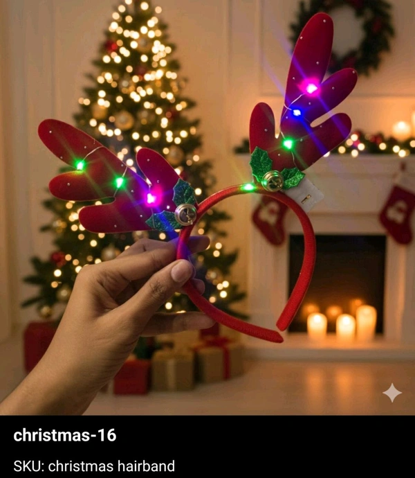 Christmas Hairband Light No 16