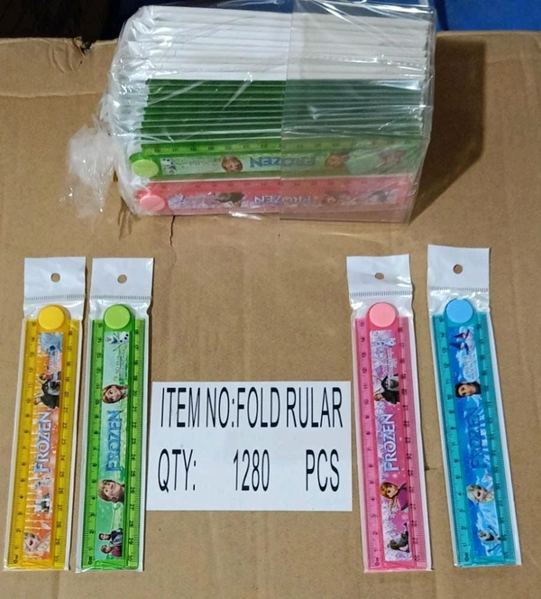 Foldable scale (rulers) 40pc jar