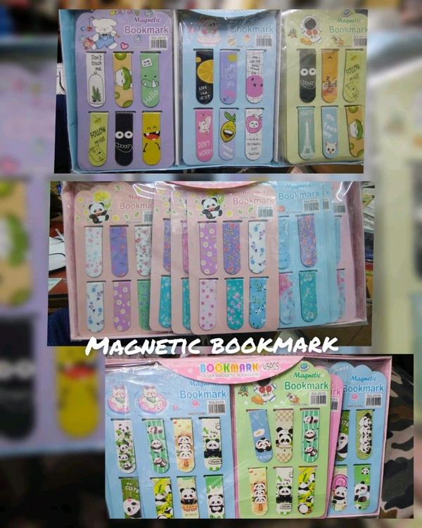 Magnetic bookmark (45pc box)