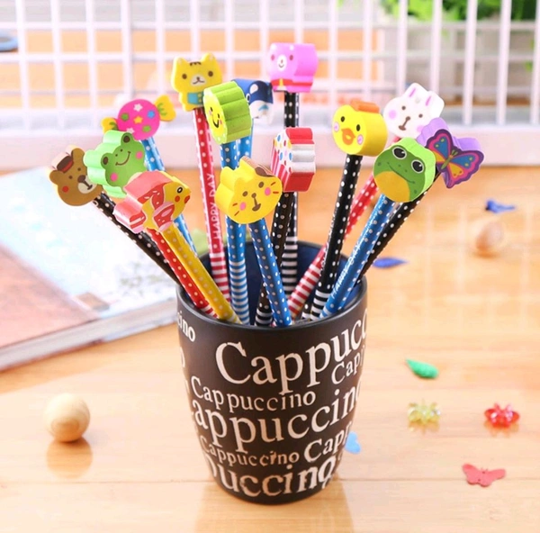 Cartoon Top Pencil - 05 Box and above