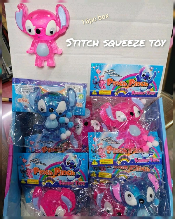 Squeeze toy stitch (16 Pcs Box)
