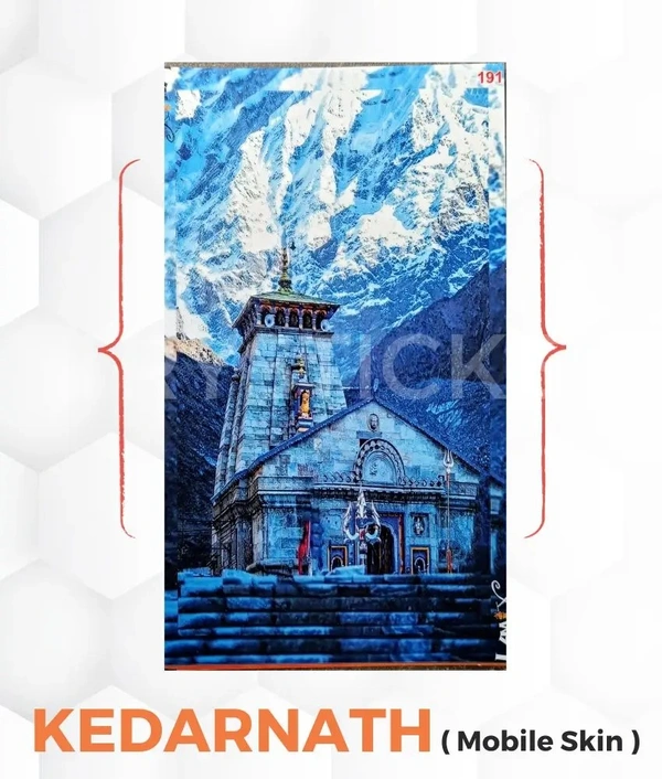 Kedarnath Mobile Skin ( Premium Mobile Skins ) - 1 Piece