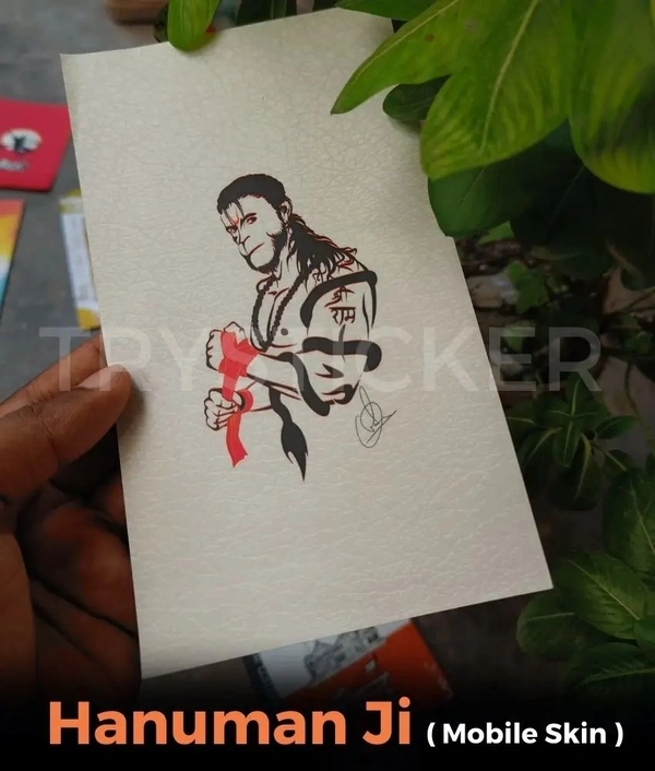 Hanuman Ji Mobile Skin ( Premium Mobile Skins ) - 1 Piece